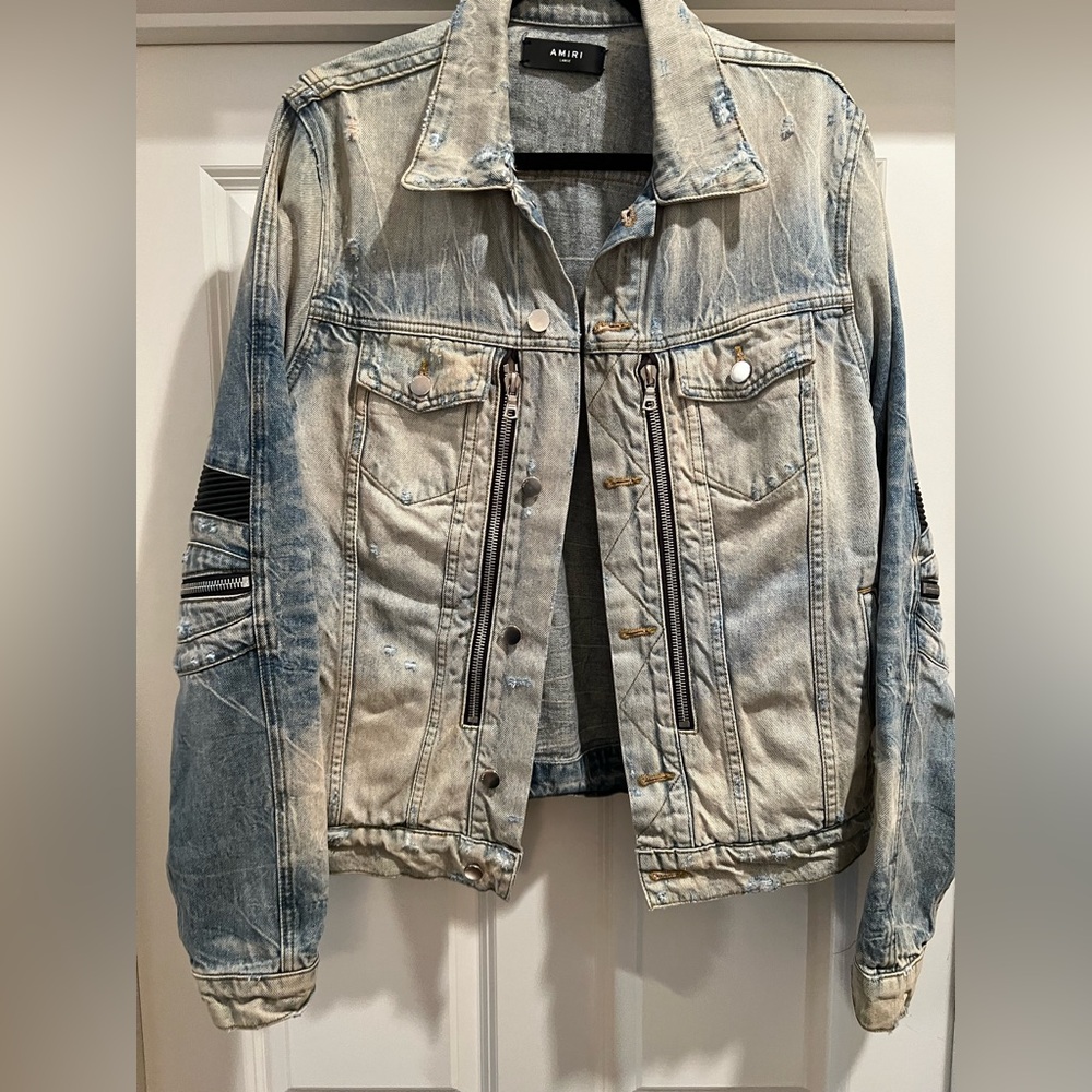 Amiri Jean jacket